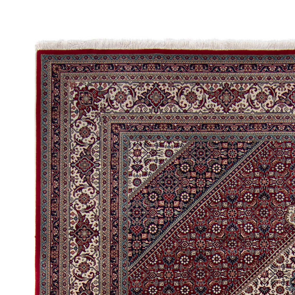Bidjar - Takab Teppich 249x303cm - Perserteppich - dunkelrot