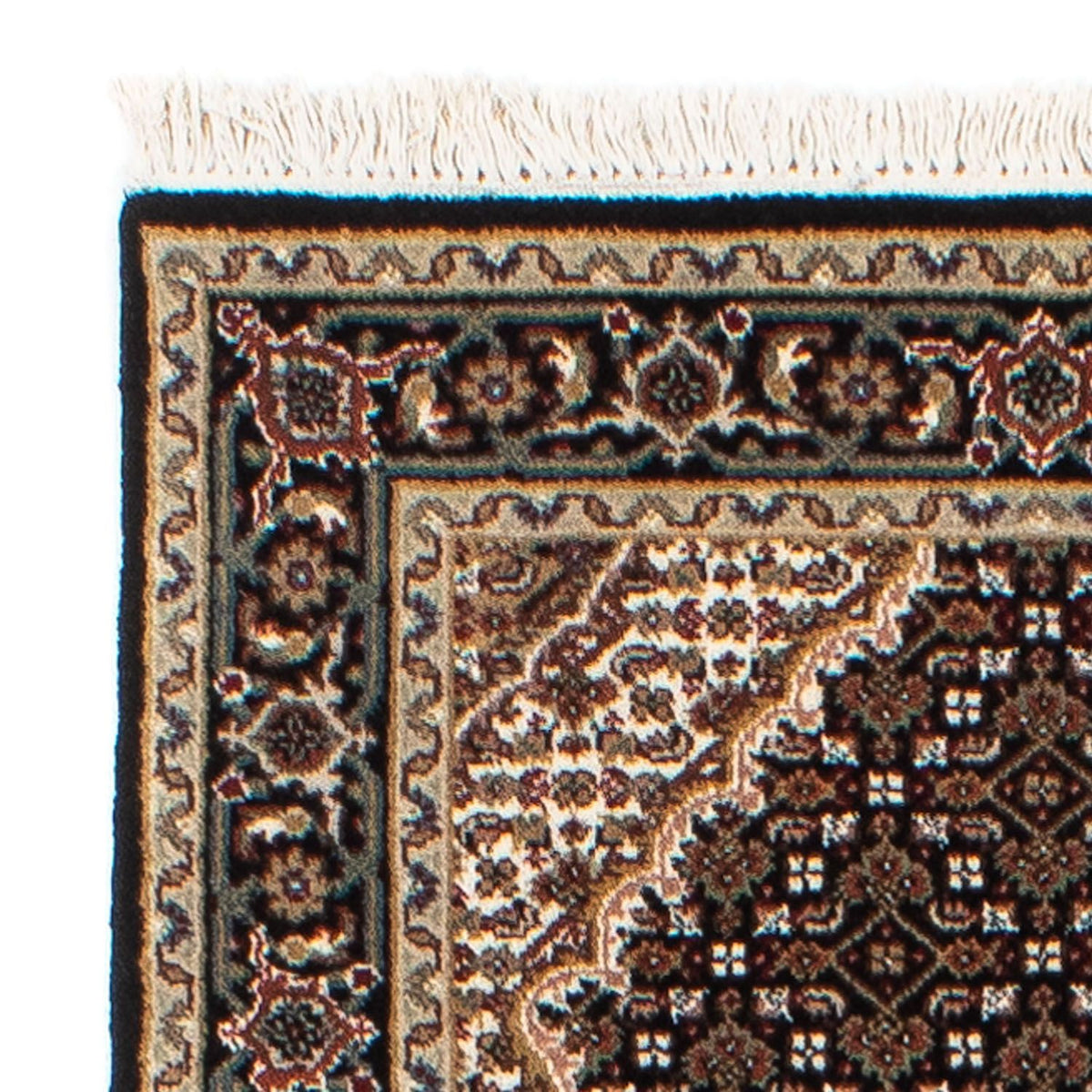 Täbriz Teppich 73x196cm - Orientteppich - dunkelblau