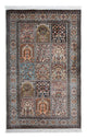 Kaschmir Seide Teppich 96x152cm - Orientteppich - mehrfarbig
