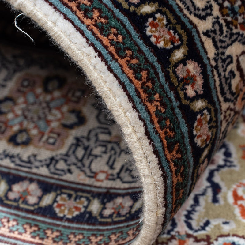 Kaschmir Seide Teppich 96x152cm - Orientteppich - mehrfarbig