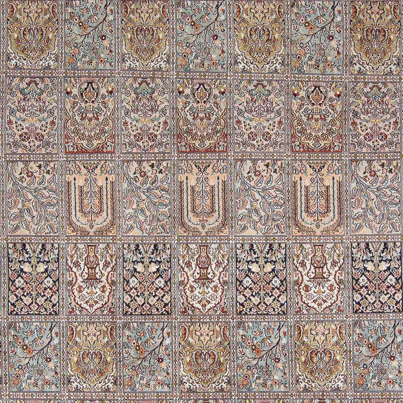 Kaschmar Teppich 213x310cm - Perserteppich - mehrfarbig