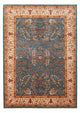 Ziegler Teppich 173x238cm - Orientteppich - dunkelblau