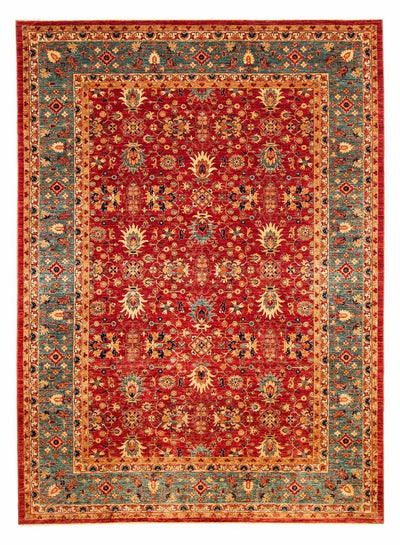 Ziegler Teppich 204x294cm - Orientteppich - dunkelrot