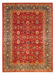 Ziegler Teppich 204x294cm - Orientteppich - dunkelrot