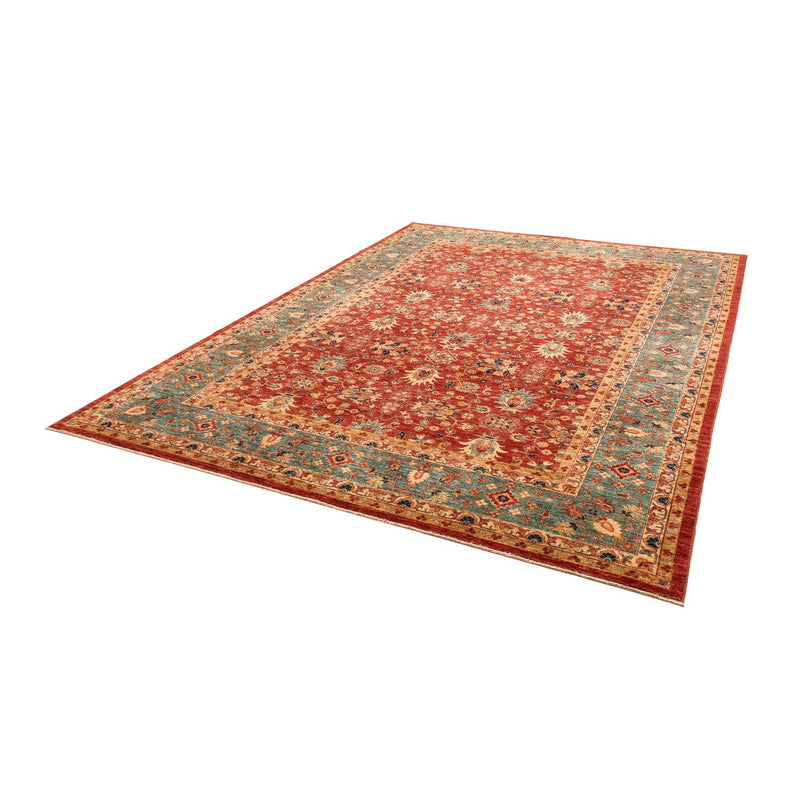 Ziegler Teppich 204x294cm - Orientteppich - dunkelrot