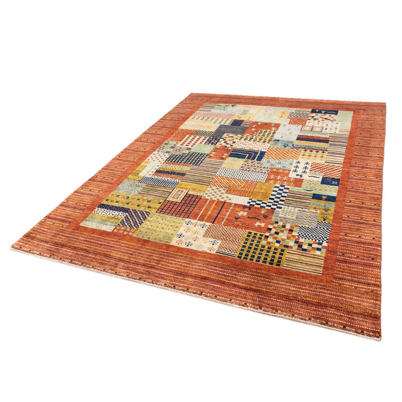 Loribaft Teppich Perser 170x228cm - Orientteppich - rost