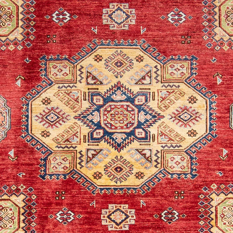 Kazak Teppich 212x295cm - Orientteppich - dunkelrot