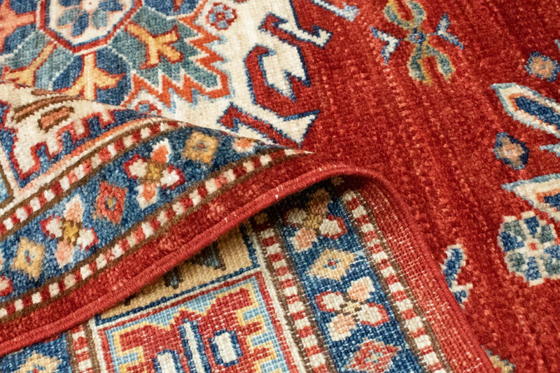 Kazak Teppich 150x200cm - Orientteppich - rot