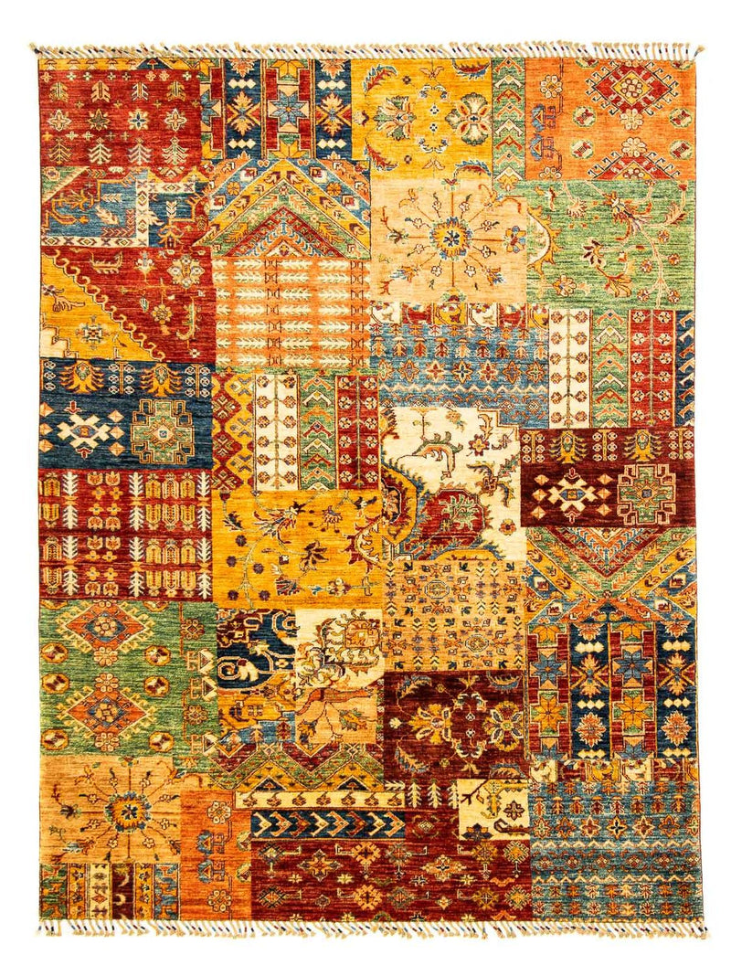 Patchwork Teppich 181x247cm - Orientteppich