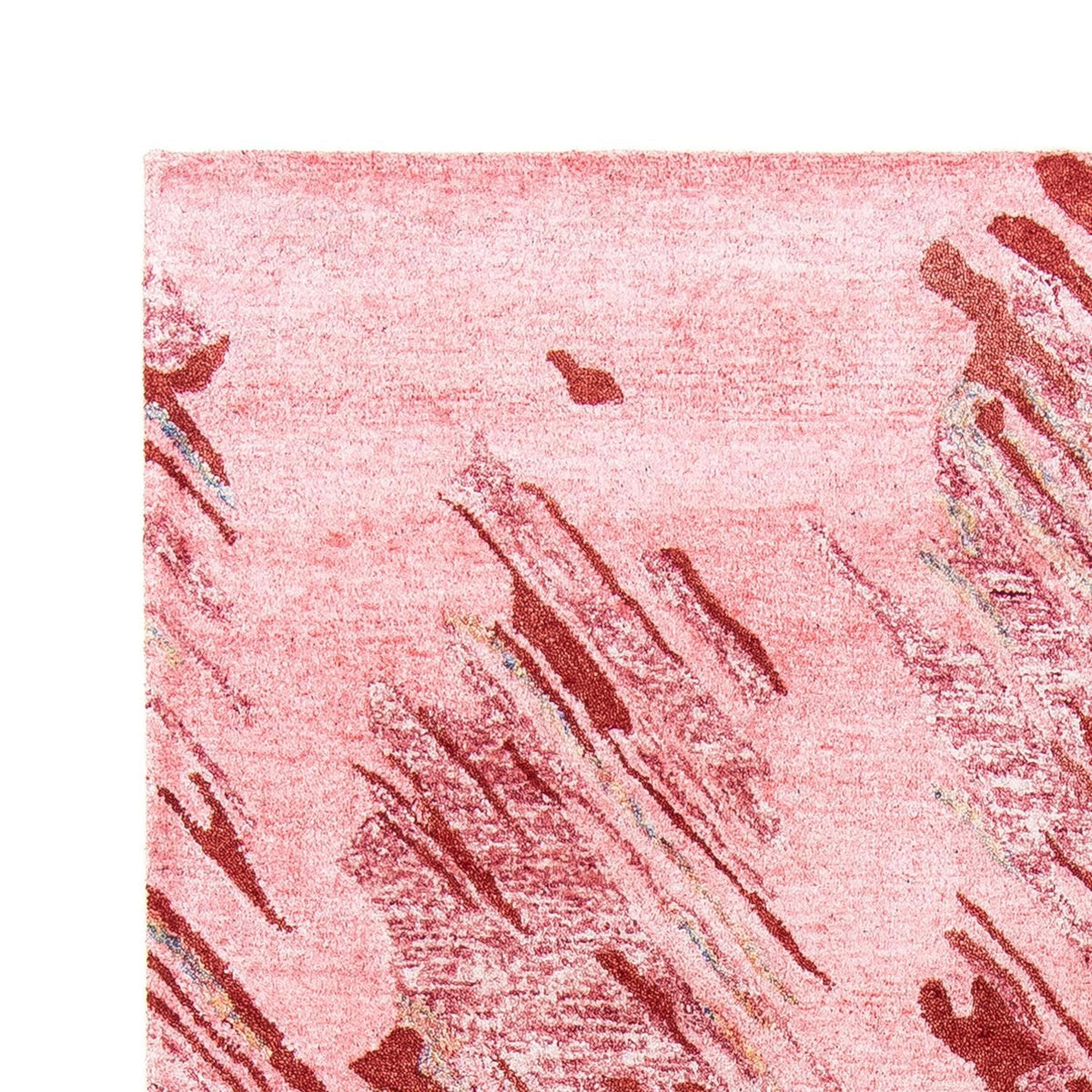 Designer Teppich 140x200cm - rosa