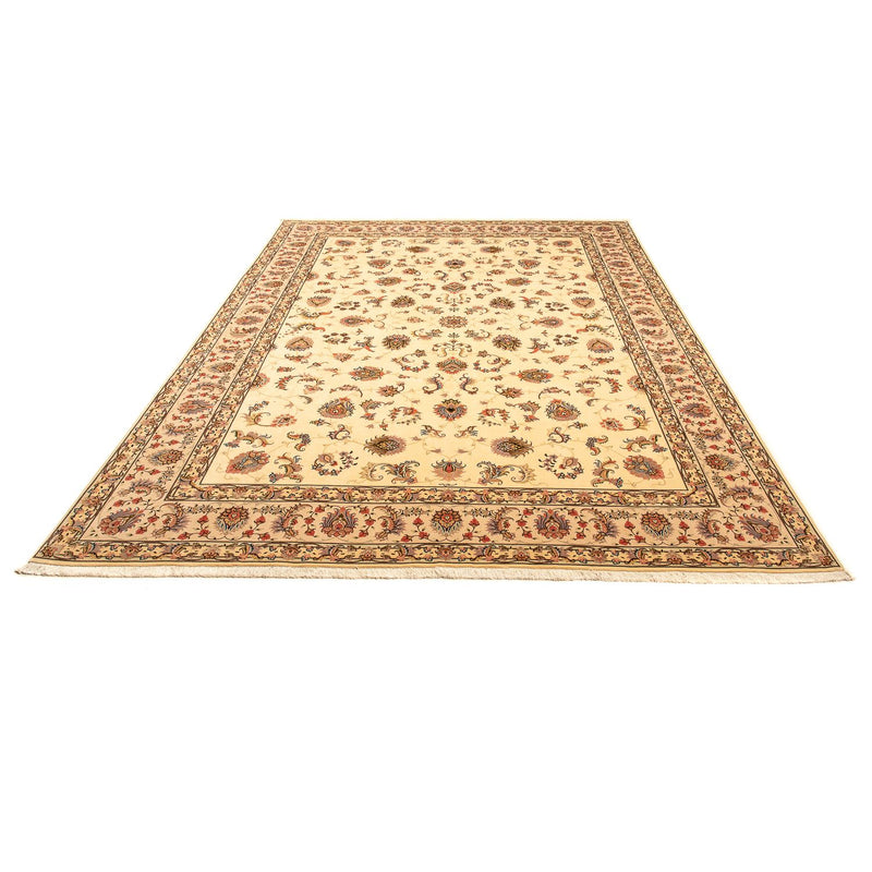 Täbriz - 50 Raj Teppich 257x360cm - Perserteppich - beige