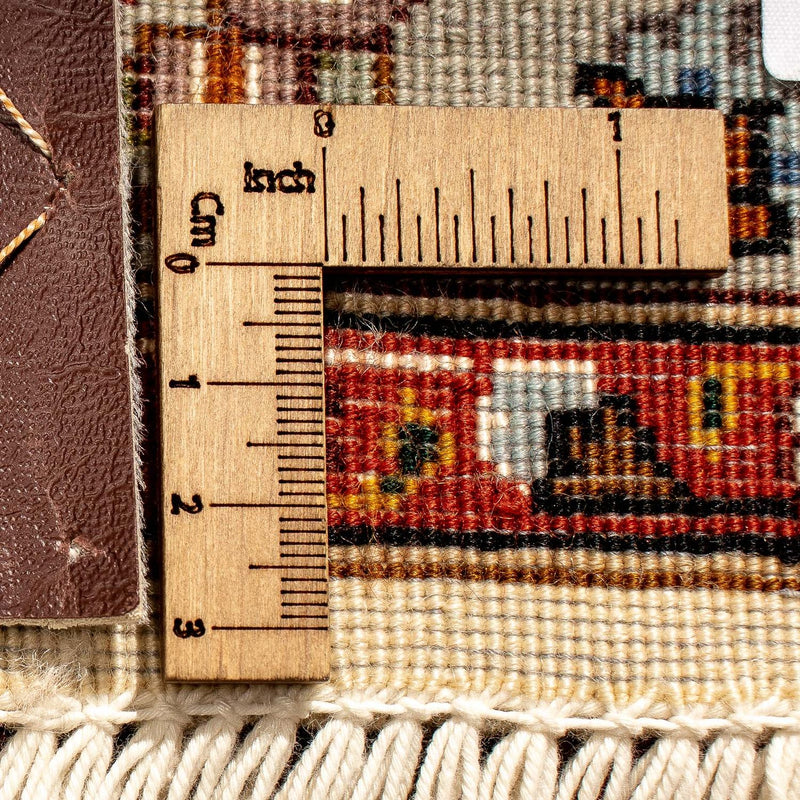 Täbriz - 50 Raj Teppich 255x354cm - Perserteppich - beige