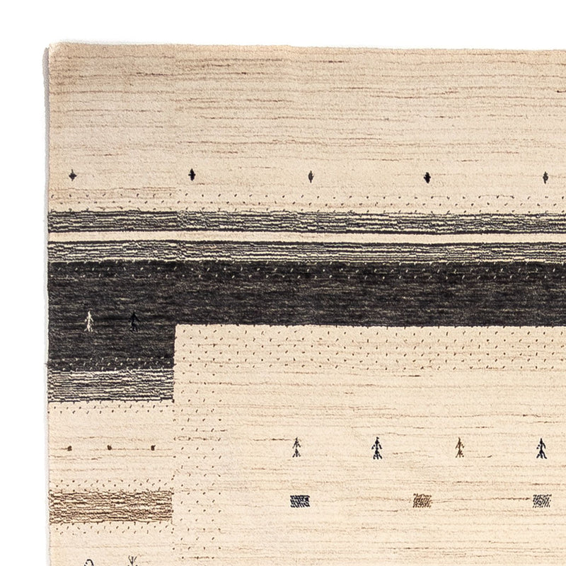 Gabbeh Teppich - Loribaft Indus 200 x 304 cm - beige