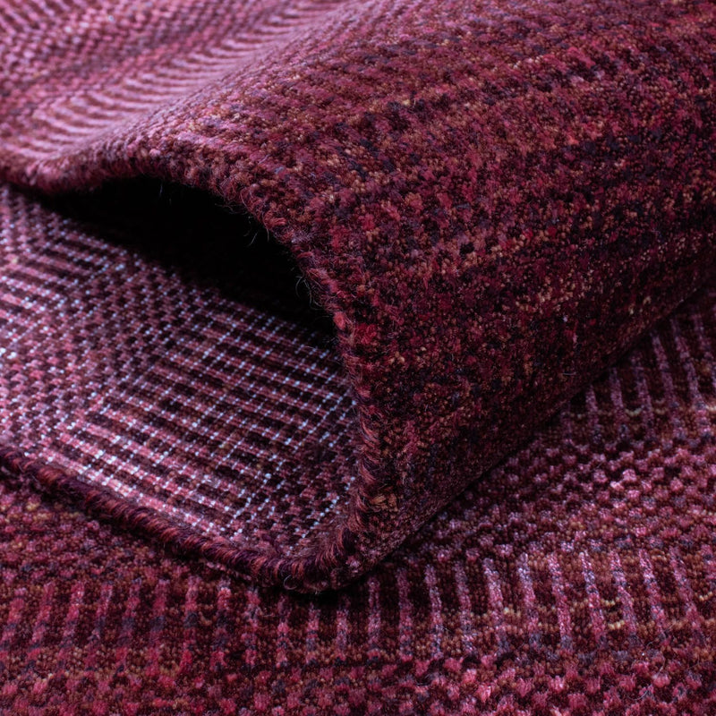 Designer Teppich 131x182cm - rot