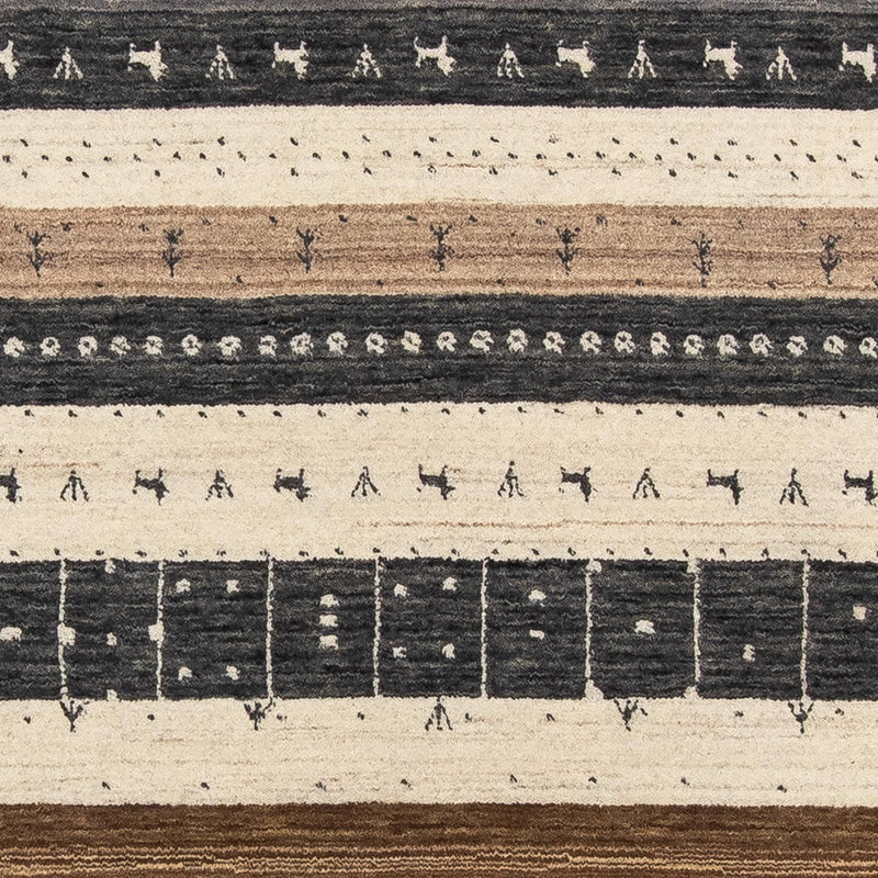 Designer Teppich 145x204cm - beige
