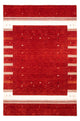 Loribaft Teppich Perser 203x303cm - Wollteppich - rot