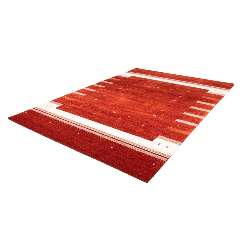 Loribaft Teppich Perser 203x303cm - Wollteppich - rot