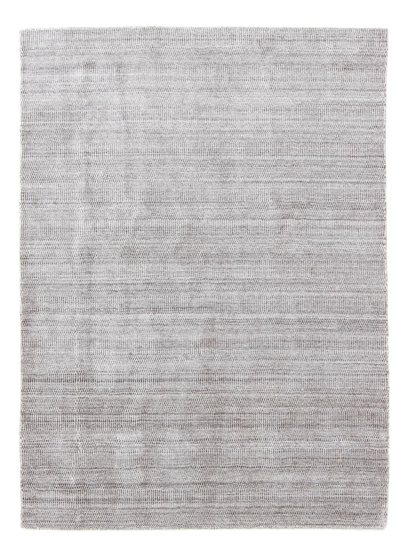 Designer Teppich 143x202cm - silber