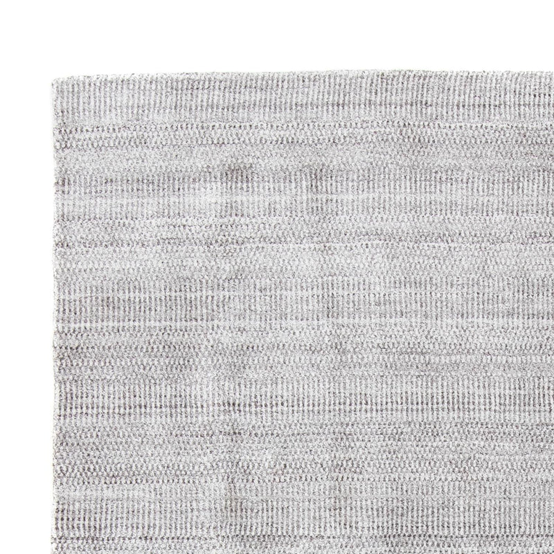 Designer Teppich 143x202cm - silber