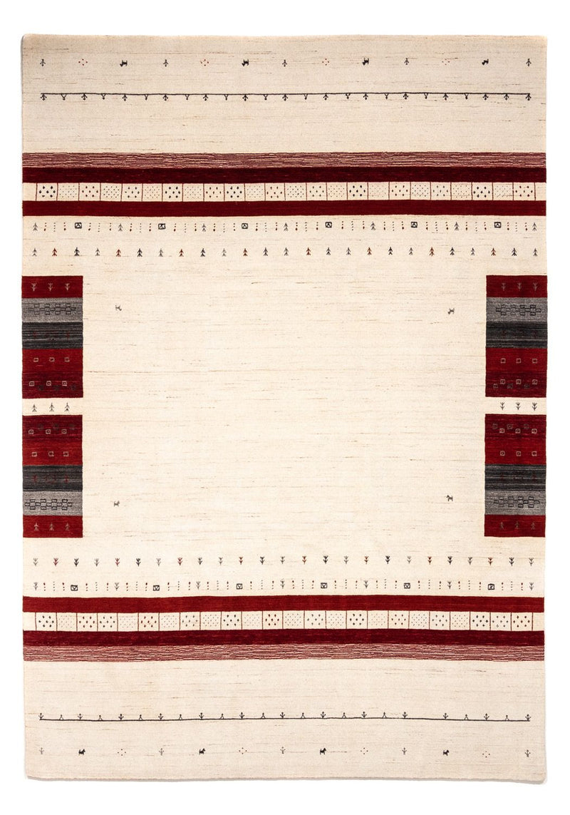 Loribaft Teppich Perser 248x350cm - Wollteppich - beige