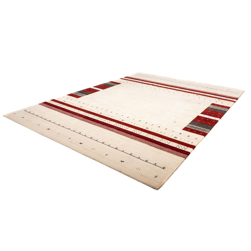 Loribaft Teppich Perser 248x350cm - Wollteppich - beige
