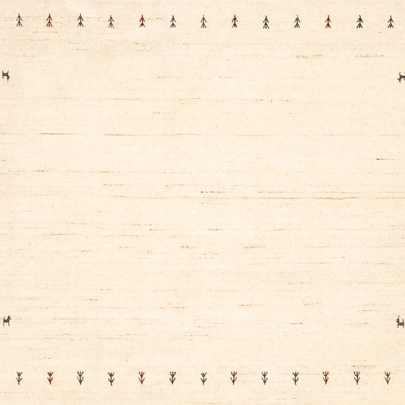 Gabbeh Teppich - Loribaft Indus 201 x 298 cm - beige