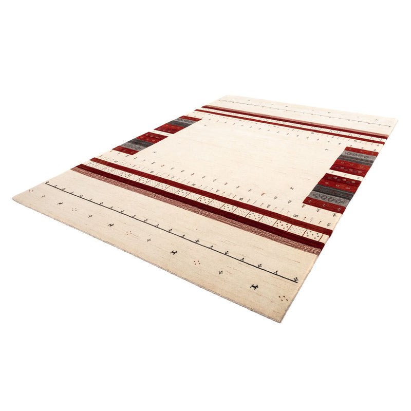 Gabbeh Teppich - Loribaft Indus 201 x 298 cm - beige