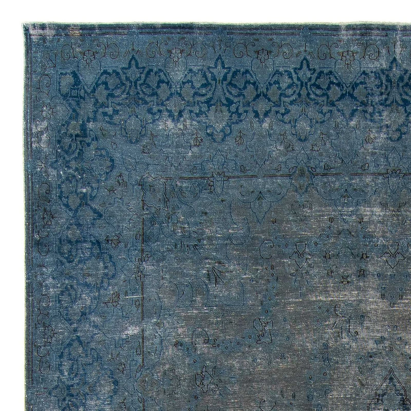 Vintage Teppich 290x386cm - dunkelblau