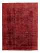 Vintage Teppich 300x398cm - dunkelrot