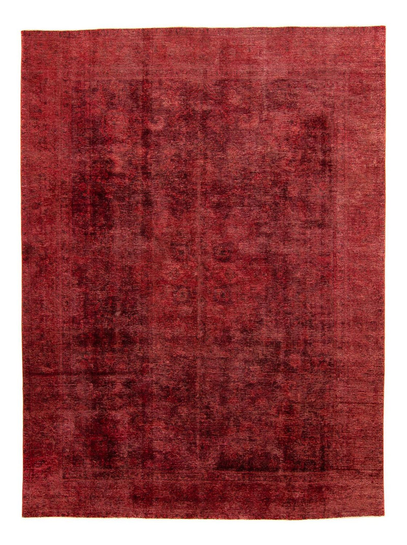 Vintage Teppich 300x398cm - dunkelrot