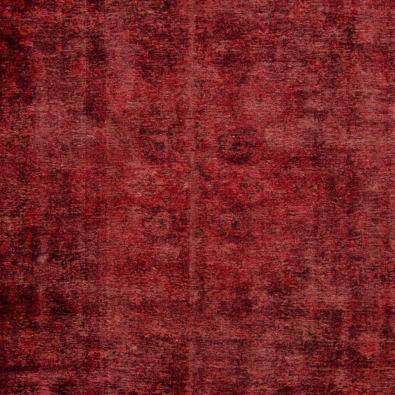 Vintage Teppich 300x398cm - dunkelrot