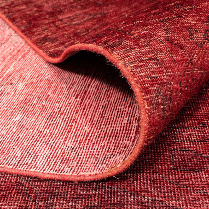 Vintage Teppich 300x398cm - dunkelrot