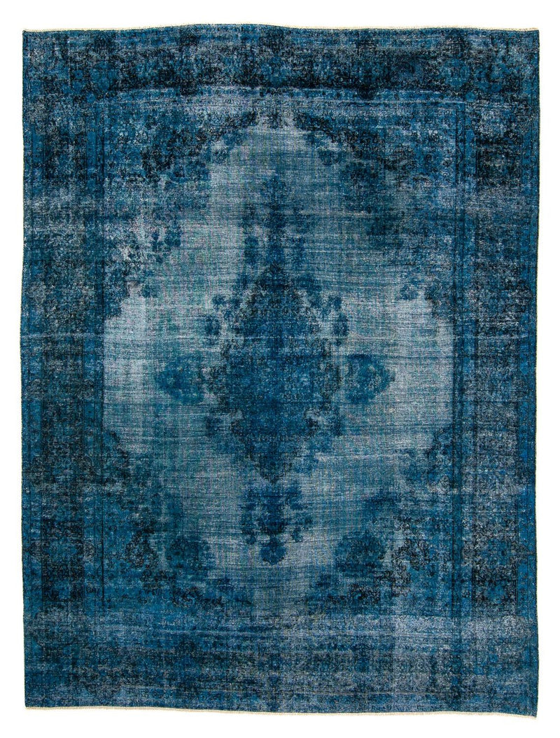Vintage Teppich 295x378cm - dunkelblau