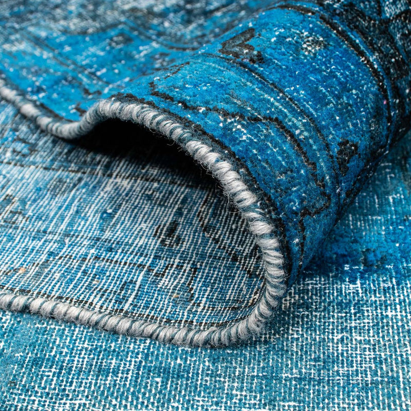 Vintage Teppich 295x378cm - dunkelblau