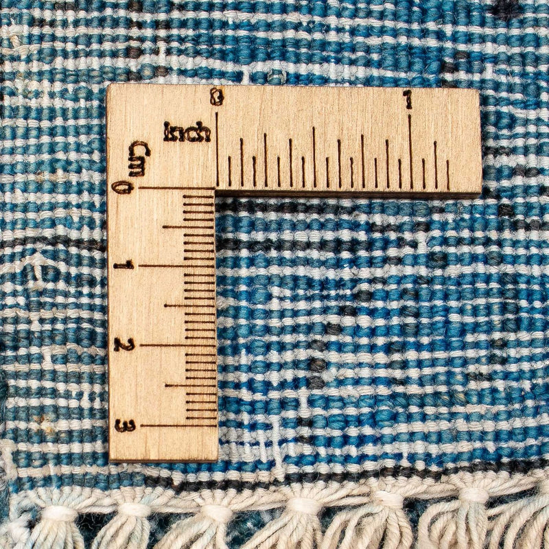 Vintage Teppich 295x378cm - dunkelblau