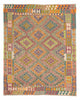Kelim Teppich - Splash 202 x 241 cm - mehrfarbig