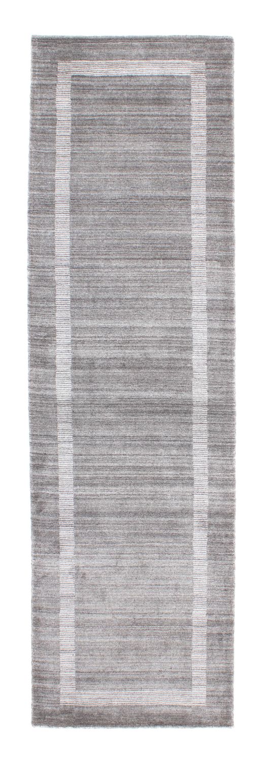 Vintage Teppich 80x300cm - grau