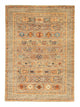 Afghan Teppich 150x199cm - Orientteppich - grau