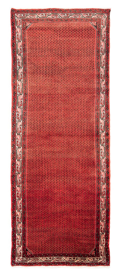 Hamadan Teppich 112x312cm - Perserteppich - rot