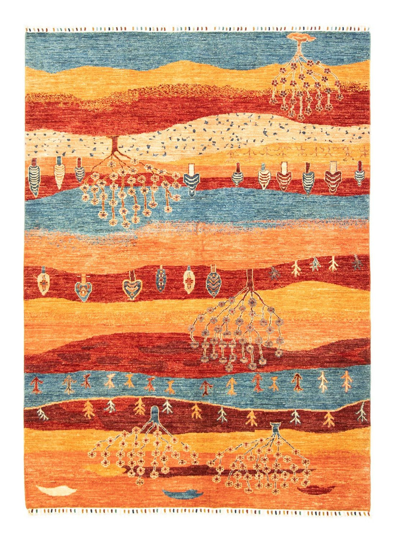 Ziegler Teppich 150 x 204 cm - mehrfarbig