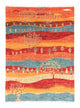 Ziegler Teppich 157 x 206 cm - mehrfarbig