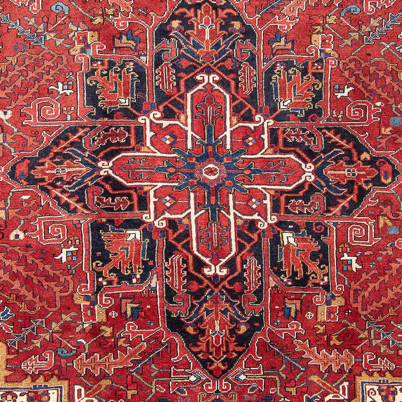 Heriz Teppich 228x341cm - Perserteppich - rot