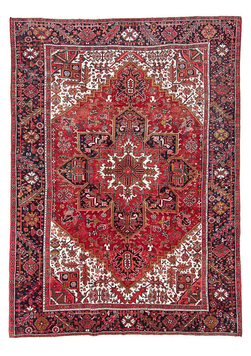 Heriz Teppich 247x331cm - Perserteppich - rot