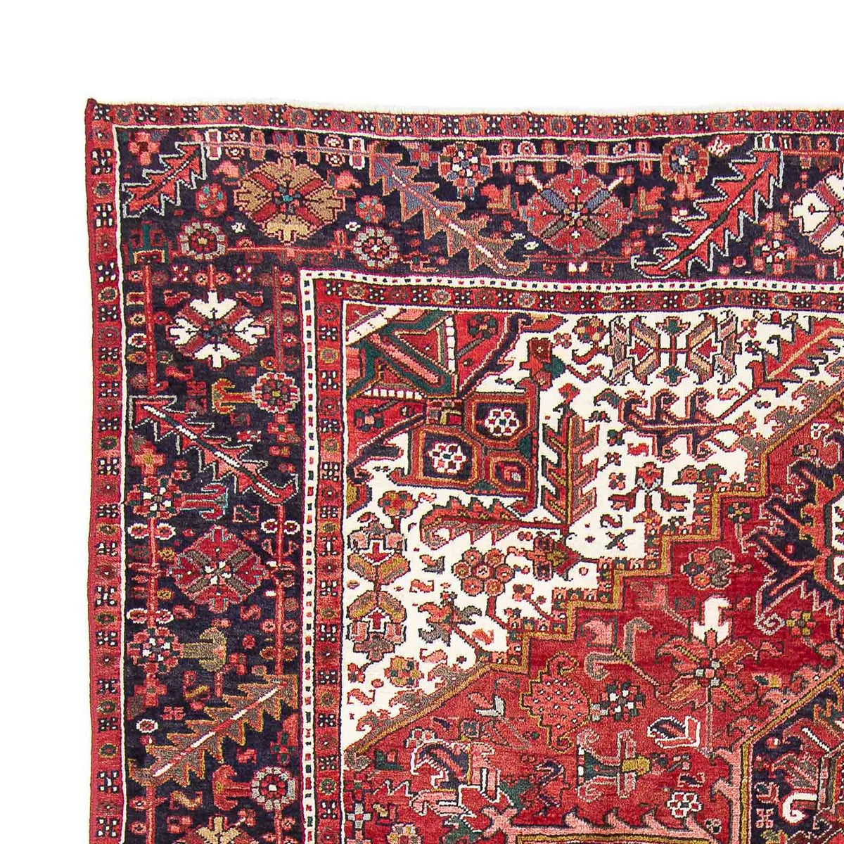 Heriz Teppich 247x331cm - Perserteppich - rot