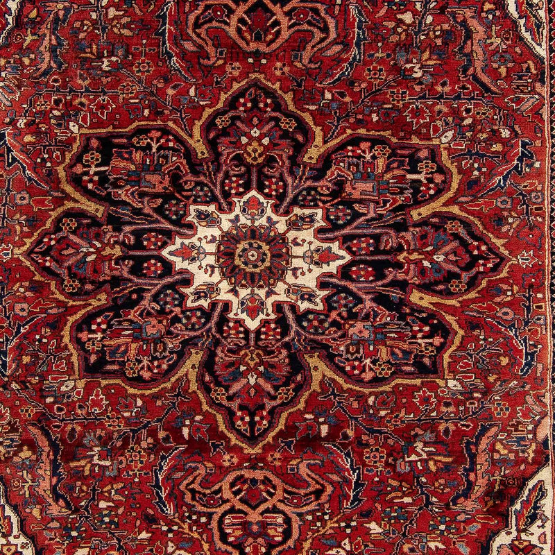 Heriz Teppich 268x373cm - Perserteppich - dunkelrot