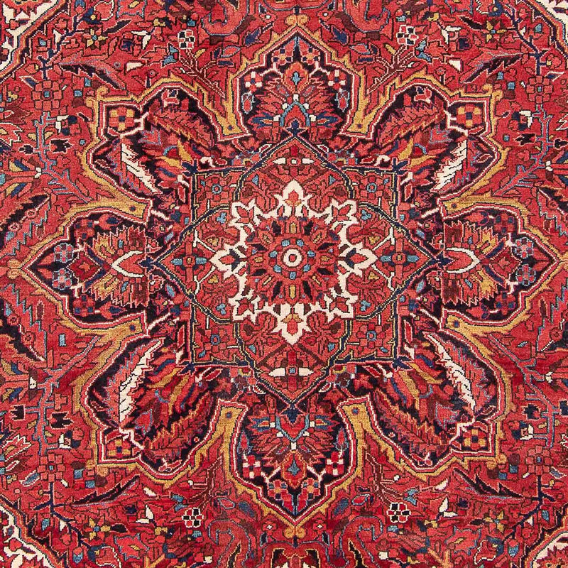 Heriz Teppich 262x366cm - Perserteppich - rot