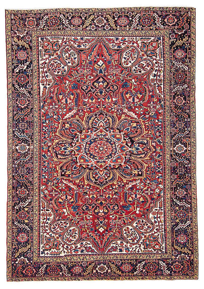Heriz Teppich 270x376cm - Perserteppich - rot