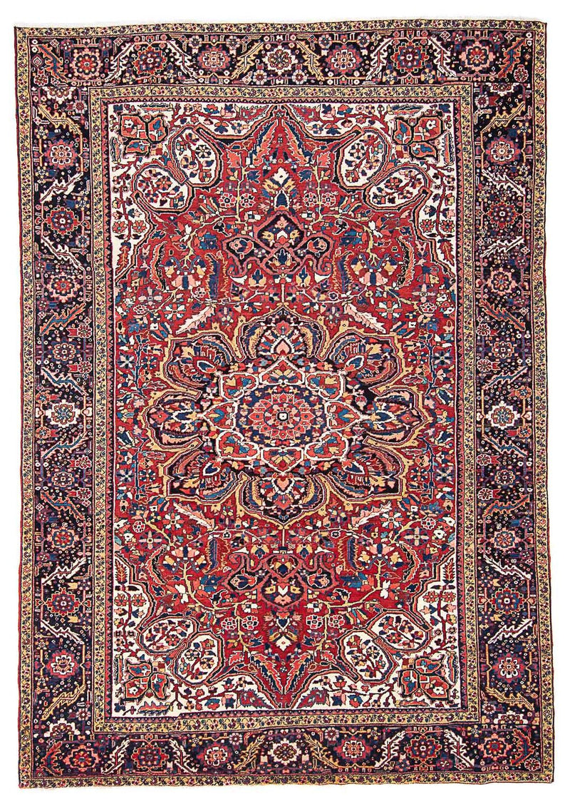 Heriz Teppich 270x376cm - Perserteppich - rot