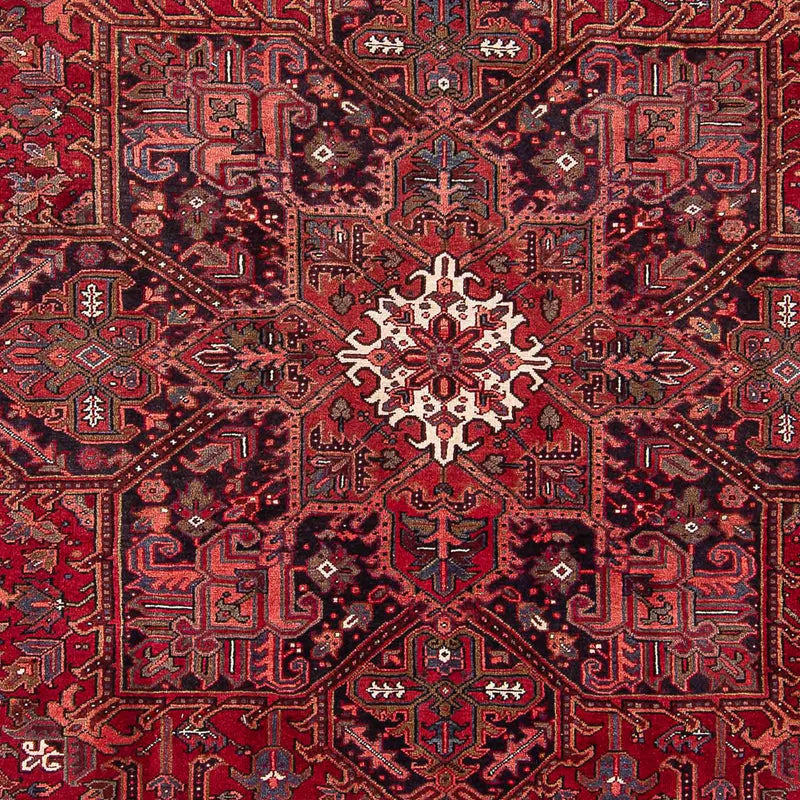 Heriz Teppich 255x346cm - Perserteppich - dunkelrot