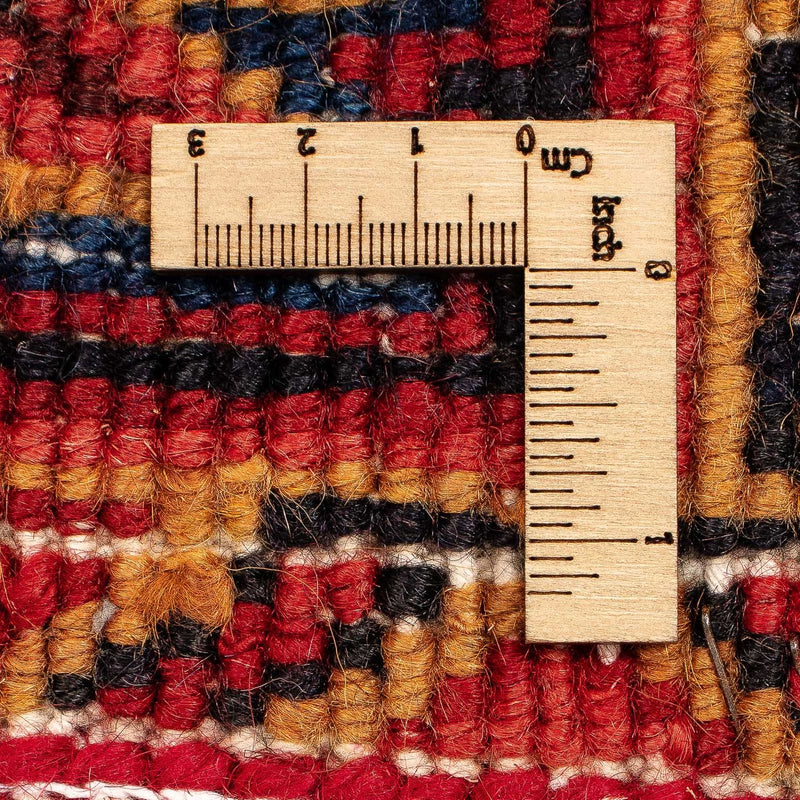 Heriz Teppich 304x391cm - Perserteppich - dunkelrot